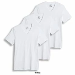 Underwear Mens Jockey® 3 Pack Classic V-Neck T-Shirts -Nautica Sales Store 00444a2b 682f 4d9b 96cb e1c55fd3d5fb