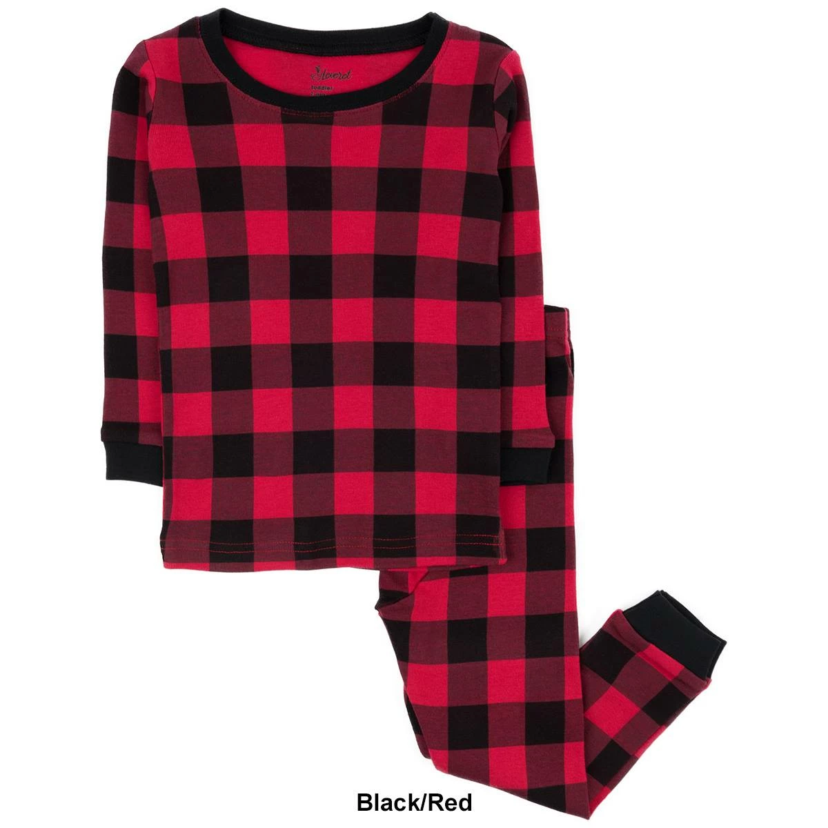 Pajamas Kids Leveret Checkered 2pc. Pajama Set 6 Pajamas Kids Leveret Checkered 2pc. Pajama Set - Image 4