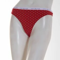 Underwear Womens Tommy Hilfiger Logo Thong Panties R11T634