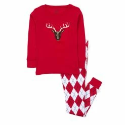 Pajamas Kids Leveret Reindeer Argyle 2pc. Pajama Set -Nautica Sales Store 05a81eb3 49f8 4516 ac7e e4ec53b0f0bf