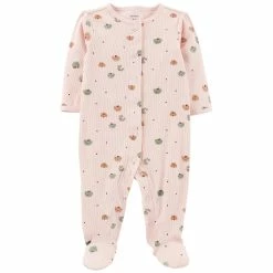 Pajamas Baby Girl (NB-9M) Carter’s® Apples Rib Sleep & Play