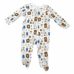 Pajamas Baby Boy (NB-9M) Emporio Baby Bear Forest Sleeper