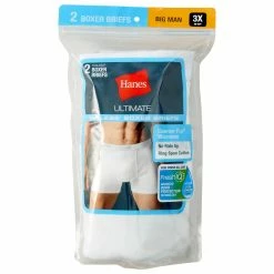 Underwear Mens Hanes® Ultimate® 2pk. Big Man Boxer Briefs