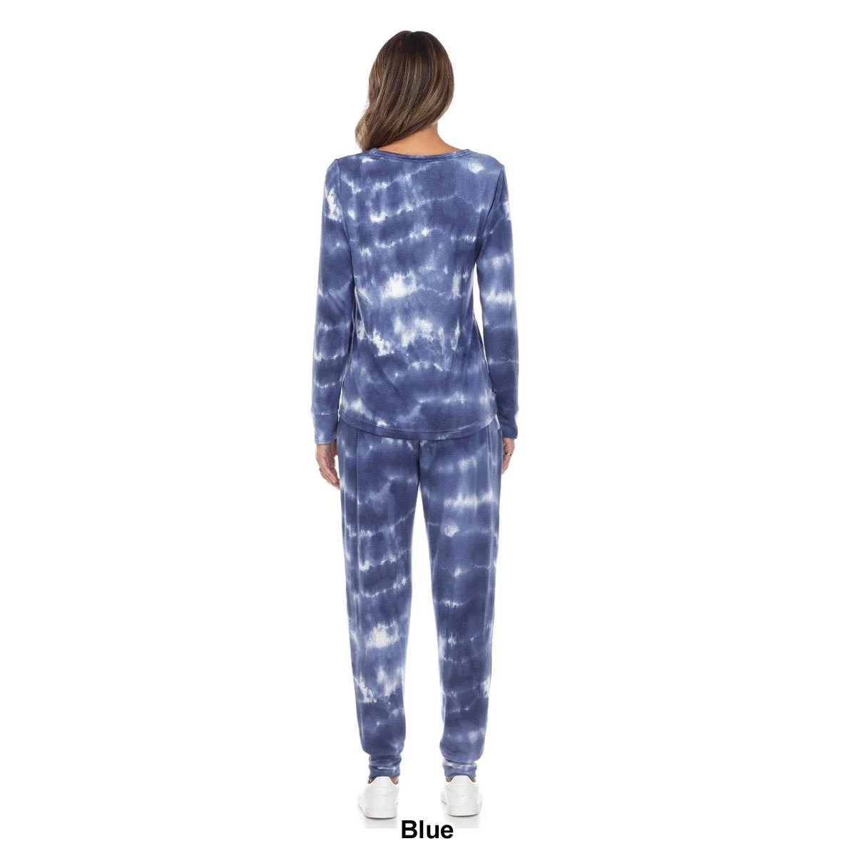 Pajamas Womens White Mark 2pc. Tie Dye Pajama Set 4 Pajamas Womens White Mark 2pc. Tie Dye Pajama Set - Image 2