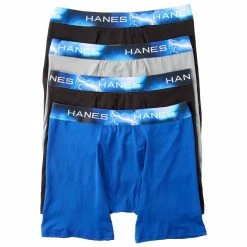 Underwear Mens Hanes® Ultimate® Sport X-Temp™ Long Leg Boxer Briefs