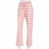 Pajamas Womens IZOD® Simple Medallion Brushed Lounge Pants
