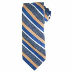 Dress Accessories Mens Preswick & Moore Waldrist Stripe Tie - Taupe