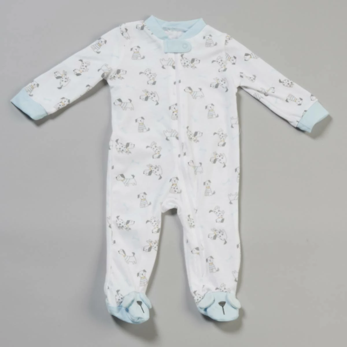 Pajamas Baby Boy (NB-9M) Chick Pea Dog Footed Sleeper 3 Pajamas Baby Boy (NB-9M) Chick Pea Dog Footed Sleeper