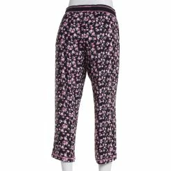 Pajamas Plus Size René Rofé Ditsy Floral Capri Pajama Pants -Nautica Sales Store 11ef9d36 0800 49e3 8b6e 3ee36f5abeb2 1