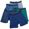 Underwear Boys (8-20) Hanes® Ultimate® 5pk. Striped Boxer Briefs