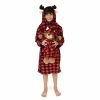 Pajamas Kids Leveret Moose Plaid Hooded Fleece Robe -Nautica Sales Store 179ab7d1 ebbf 40e9 8727 d72859483ec4