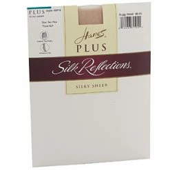 Socks & Hosiery Womens Hanes® Silk Reflections Plus Silky Sheer Pantyhose