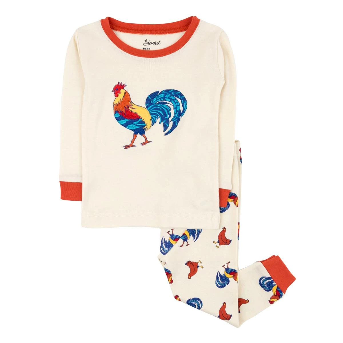 Pajamas Kids Leveret Rooster 2pc. Pajama Set 3 Pajamas Kids Leveret Rooster 2pc. Pajama Set