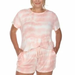 Pajamas Plus Size White Mark 2pc. Top And Shorts Pajama Set -Nautica Sales Store 1a5c2d47 3b95 4ea6 a8ce 926db9725404