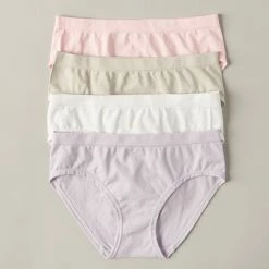 Girls (7-16) René Rofé 4pk. Lenora Underwear