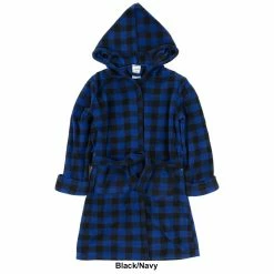 Pajamas Kids Leveret Plaid Hooded Fleece Robe -Nautica Sales Store 1ec0c0f5 0f45 4f4e af4e ca2618ac5532