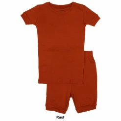 Pajamas Toddler Unisex Leveret Solid Color Short Pajama Set -Nautica Sales Store 1f514d1d 00ed 409d 9854 fa1812a37983