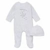 Pajamas Baby (Preemie-9M) Little Me Welcome World Footie Sleeper -Nautica Sales Store 2259ffe8 5079 4023 b73c f6a6d1c4ee90