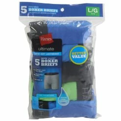 Underwear Boys (8-20) Hanes® Ultimate® 5pk. Boxer Briefs