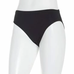 Underwear Womens René Rofé High Cut Brief Panties - 142779-BLK