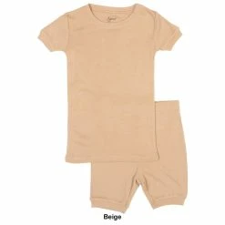 Pajamas Toddler Unisex Leveret Solid Color Short Pajama Set -Nautica Sales Store 2a7384dd c9fe 445f a878 7eb50e243722