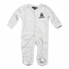 Pajamas Baby Boy (3-9M) Perry Ellis Plaid Bear Marled Footie Sleeper -Nautica Sales Store 2b7f6b08 4bdc 46be 9468 dcbfc81fda98