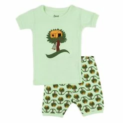 Pajamas Kids Leveret 2pc. Tree House Shorts Pajama Set