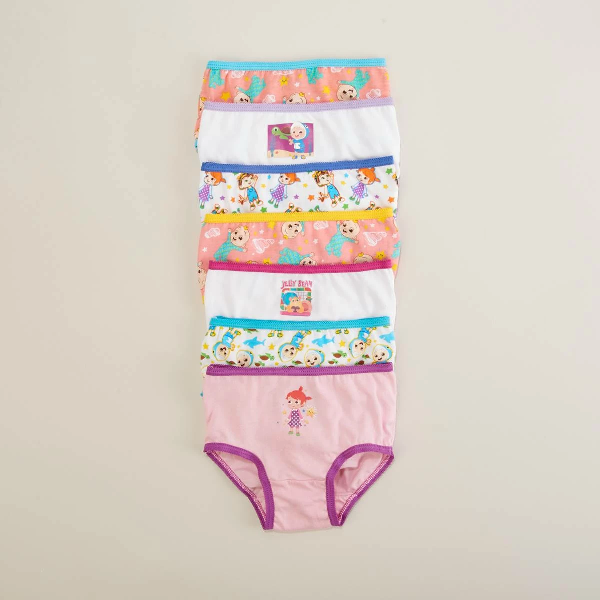 Toddler Girl Cocomelon 7pk. Underwear 3 Toddler Girl Cocomelon 7pk. Underwear