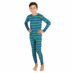 Pajamas Kids Leveret 2pc. Striped Pajama Set