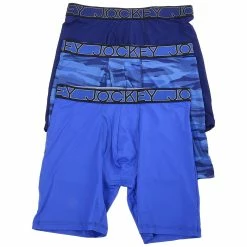 Underwear Mens Jockey® 3pk. Active Micro Boxer Briefs