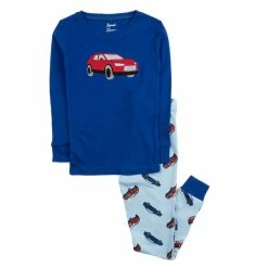 Pajamas Boys Leveret Car 2pc. Flannel Pajama Set