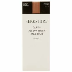 Socks & Hosiery Womens Berkshire 3pk. Queen All Day Sheer Knee High Hosiery