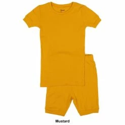 Pajamas Toddler Unisex Leveret Solid Color Short Pajama Set -Nautica Sales Store 3179fa10 1df2 4020 8115 8a4debf23595