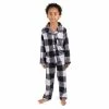 Pajamas Kids Leveret Black And White Plaid 2pc. Pajama Set -Nautica Sales Store 33323a2c f7b3 46f0 8aea 955569066912