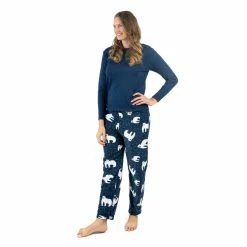 Pajamas Womens Leveret Bear Pajama Set