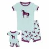 Pajamas Girls Leveret Girl And Doll Unicorn Shorts Pajama Set -Nautica Sales Store 368938c1 e4b5 41c2 af19 ff8027a272b2