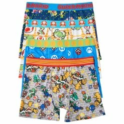 Underwear Boys Handcraft Mario 4pk. Boxer Briefs