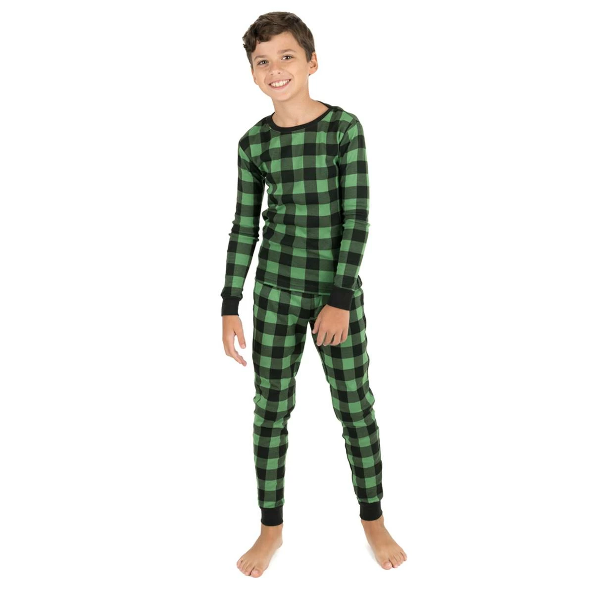 Pajamas Kids Leveret Checkered 2pc. Pajama Set 3 Pajamas Kids Leveret Checkered 2pc. Pajama Set