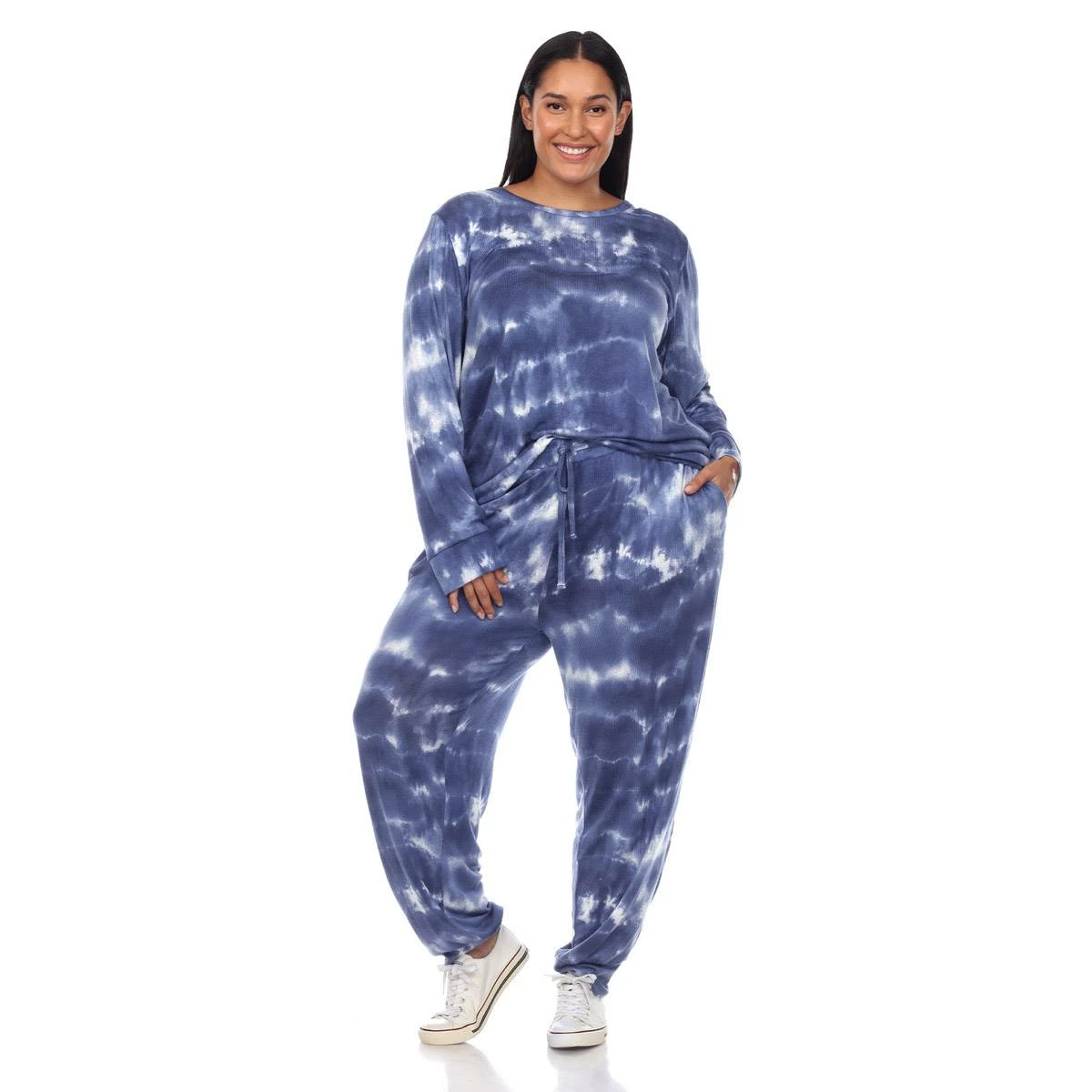 Pajamas Plus Size White Mark 2pc. Tie Dye Pajama Set 3 Pajamas Plus Size White Mark 2pc. Tie Dye Pajama Set