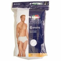 Underwear Mens Fruit Of The Loom 6pk. Briefs