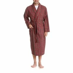 Pajamas Mens Hanes® Ultimate® Plaid Woven Robe -Nautica Sales Store 43611270 bc43 408c 8d78 04449ef0797f