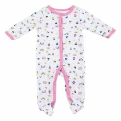 Pajamas Baby Girl (NB-9M) Bon Bébé Rainbow Sleeper