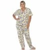 Pajamas Plus Size White Mark Lemon Pajama Set -Nautica Sales Store 47ff8ae6 beac 4ca4 8c46 834d0aace0fa