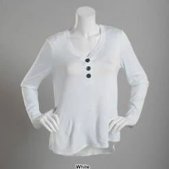 Pajamas Womens Jaclyn Wisperluxe Henley Pajama Tee -Nautica Sales Store 48ae3ddd bae2 401e 858e 5b4f50adc9fc