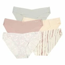 Underwear Womens Vince Camuto 5pk. V Front Bikini Panties - VCO72884ABV