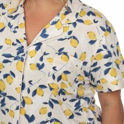 Pajamas Plus Size White Mark Lemon Pajama Set -Nautica Sales Store 4e874df6 0acb 4fc3 9d79 99b84528bede