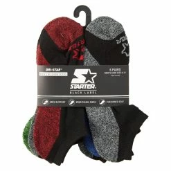 Underwear & Socks Mens Starter 6pk. No Show Socks