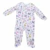 Pajamas Baby Girl (NB-9M) Emporio Baby Rainbow Animal Footie Sleeper