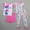 Pajamas Girls Disney Be Happy Minnie 4pc. Pajama Set