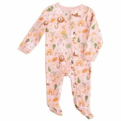 Pajamas Baby Girl (NB-9M) Emporio Baby Bunny & Deer Face Sleeper